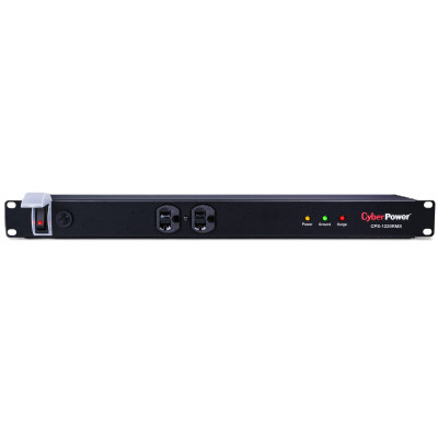 CyberPower CPS1220RMS Rackmount surge protector, 20-Amp, 1800 Joules, 12 NEMA 5-20R outlets